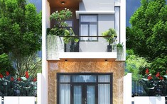 Mẫu thiết kế nhà ống 2 tầng hiện đại, tiết kiệm chi phí