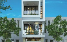 Thiết kế nhà ống 3 tầng kết hợp cho thuê mặt bằng kinh doanh