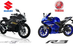 So sánh Suzuki Gixxer SF250 và Yamaha R3: 130 triệu mua xe gì?