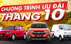 Suzuki tung ưu đãi cực lớn trong tháng 10, giá trị cao nhất lên tới 30 triệu đồng