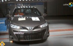Toyota Yaris gây thất vọng khi bị đánh giá 1 sao về an toàn