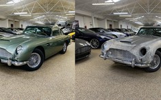 Nhờ thời gian phong tỏa vì đại dịch, chiếc Aston Martin DB5 1964 này đã được phục chế như mới