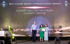 Charm Resort Hồ Tràm nhận Giải thưởng “Tổ hợp nghỉ dưỡng có thiết kế kiến trúc mang tính biểu tượng đẹp nhất Việt Nam 2021”