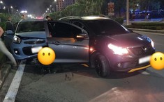 Hải Phòng: Va chạm với VinFast Fadil, Kia Morning hư hỏng đầu xe