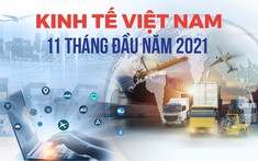 Kinh tế Việt Nam 11 tháng: Nhiều chỉ số tăng trưởng, xuất siêu trở lại