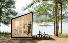 Nhà di động 9m2 chỉ 450 triệu có thể gấp gọn hay tháo rời dành cho những tín đồ thích di chuyển