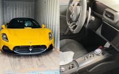 Video quay nội thất siêu xe Maserati MC20 đầu tiên về nước khiến người xem ngỡ ngàng về sự tối giản