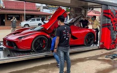 Ferrari LaFerrari mới xuất hiện ở Campuchia đúng thật là do 1 người Việt cầm lái