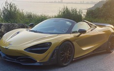 McLaren 720S Spider độ Novitec hàng hiếm tại Việt Nam khoe dáng tại bán đảo đẹp nhất Đà Nẵng