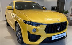 Cận cảnh Maserati Levante Trofeo màu vàng độc nhất Việt Nam, giá trải nghiệm hơn 14 tỷ đồng