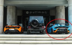 Lamborghini Huracan STO bất ngờ có mặt tại Vũng Tàu, đi đón là siêu xe mui trần McLaren 720S Spider