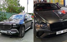 Cặp xe siêu sang biển thần tài nhỏ của doanh nhân Hải Phòng