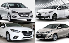 Danh sách Sedan cũ bán chạy cuối năm 2021