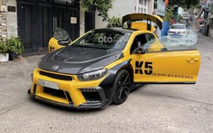 Hàng hiếm Volkswagen Scirocco độ “khủng” rao bán ngang giá ra biển Toyota Vios 