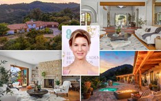 Cận cảnh dinh thự 6,4 triệu USD của nữ diễn viên Renee Zellweger vừa bán