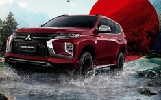 Mitsubishi Pajero Sport "nổi bần bật" với màu sơn đỏ mới ở phiên bản đặc biệt