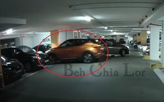 Video: Phóng vọt lên để tranh chỗ đỗ xe, tài xế lái chiếc Nissan Kicks nhận luôn quả báo