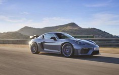 Siêu xe Porsche Cayman nhanh hơn bao giờ hết với phiên bản GT4 RS cực mạnh mẽ