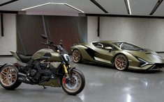 Hé lộ video quay siêu mô tô Ducati Diavel 1260 Lamborghini đầu tiên về Việt Nam, giá hơn 1 tỷ đồng