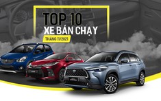 10 mẫu ô tô bán chạy nhất Việt Nam tháng 11/2021: Toyota Corolla Cross đăng đỉnh, Hyundai Accent bất ngờ biến mất