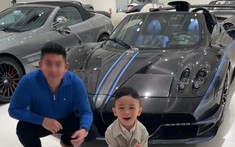 Video: Cậu cả ở Campuchia sung sướng vì gặp siêu phẩm Pagani Huayra BC Roadster ngoài đời