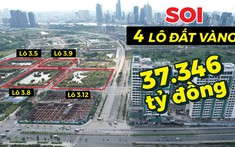 Soi 4 lô đất vàng tại Thủ Thiêm được bán đấu giá hơn 37.000 tỷ đồng