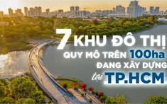 7 khu đô thị quy mô trên 100ha đang xây dựng tại TP.HCM