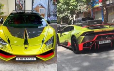 Video: Lamborghini Huracan độ khủng được chủ nhân cho thay áo mới để kịp đón Noel