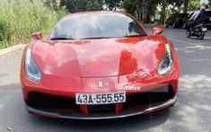Cận cảnh ngựa chiến Ferrari 488 GTB biển ngũ quý 5 cùng gói độ mới nâng cấp