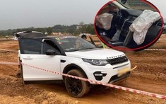 Video quay khoảnh khắc xe Land Rover Discovery trải nghiệm vượt địa hình dẫn đến bung túi khí khoang lái