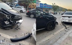 Quảng Ninh: Bị xe Toyota tông trúng đuôi xe, VinFast LUX A2.0 nhận lời khen về độ cứng cáp từ cư dân mạng