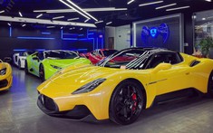 Siêu xe Maserati MC20 đầu tiên về Việt Nam xuất hiện trong garage trăm tỷ đồng