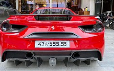 Quay về lại quê nhà sau 1 năm định cư Sài thành, Ferrari 488 GTB siêu biển vẫn gây ấn tượng mạnh