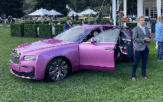 Đại gia Việt đặt mua Rolls-Royce Ghost 2022 với màu sơn hồng, xe dành cho vợ và 3 công chúa