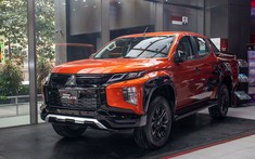Cận cảnh Mitsubishi Triton Athlete 2022 vừa về đại lý, trẻ trung và cá tính hơn