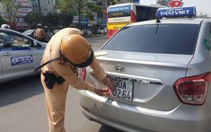 Che biển số để né phạt nguội sẽ bị phạt đến 6 triệu đồng từ 1/1/2022