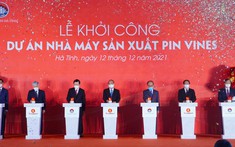 Khởi công dự án nhà máy sản xuất Pin VinES 4.000 tỷ đồng tại Hà Tĩnh