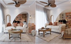 Sự kết hợp đỉnh cao giữa 4 phong cách thiết kế nội thất trong căn hộ 80m2