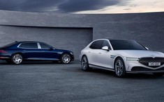 Xe sang xứ kim chi Genesis G90 2022 chính thức trình làng, quyết "ăn thua" với Mercedes S-Class