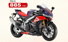 Giá xe mô tô Aprilia tại Việt Nam được tiết lộ với mức vô cùng cạnh tranh