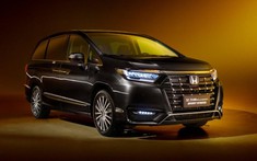 Honda Elysion 2022 hiện nguyên hình trước ngày ra mắt, cạnh tranh Kia Carnival
