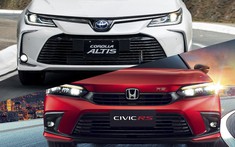 So sánh xe Honda Civic 2022 và Toyota Corolla Altis 2022