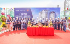 Cất nóc dự án River Garden Residences