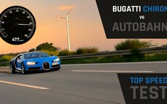 Theo dõi siêu xe Bugatti Chiron đạt tốc độ tối đa 414 km/h trên cao tốc Autobahn