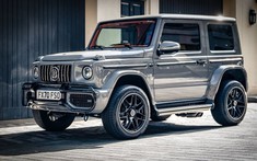 Ngắm chiếc Suzuki Jimny biến hóa thành "bản sao" Mercedes-AMG G63 cực ngầu nhờ gói độ Brabus