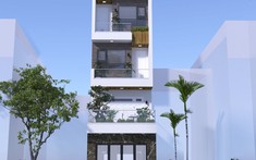 Tham khảo phương án thiết kế nhà ống 4 tầng trên lô đất 4,2x15m