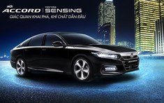 Honda Accord 2022 ra mắt thị trường Việt, thêm công nghệ, giá không đổi