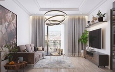Nội thất hiện đại trong căn hộ 83m2 ngập tràn tiếng cười