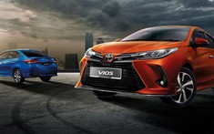 Toyota Vios 2022 được bổ sung màu sơn ngoại thất giống Corolla Cross