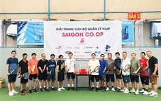 Câu lạc bộ Cán bộ nam Saigon Co.op tổ chức Giải đấu Tennis mừng Xuân Nhâm dần 2022